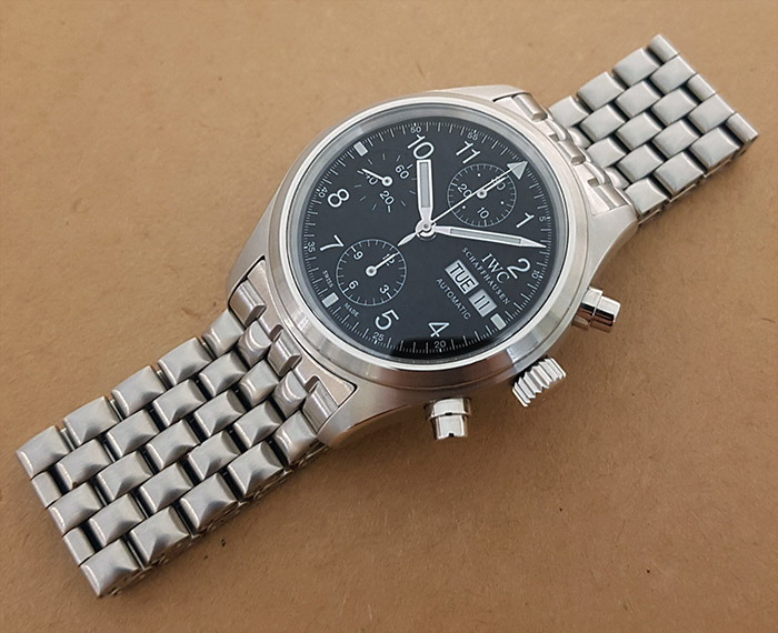 IWC Pilot's Classic Automatic Chronograph Wristwatch Ref. IW3706