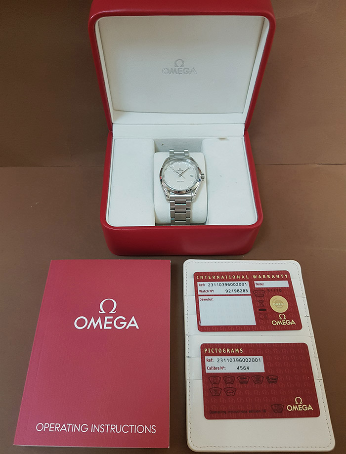 Omega Seamaster Aqua Terra Quartz Wristwatch Ref. 231.10.39.60.02.001