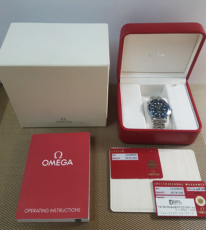 Omega Seamaster Diver 300M Co-Axial Wristwatch Ref. 2220.80