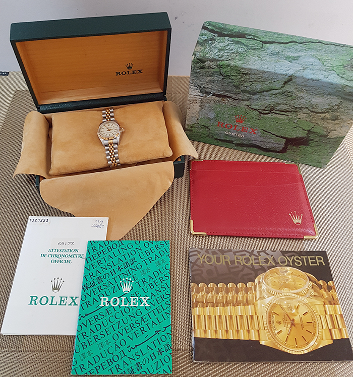 1997 Ladies' Rolex Oyster Perpetual Datejust Ref. 69173
