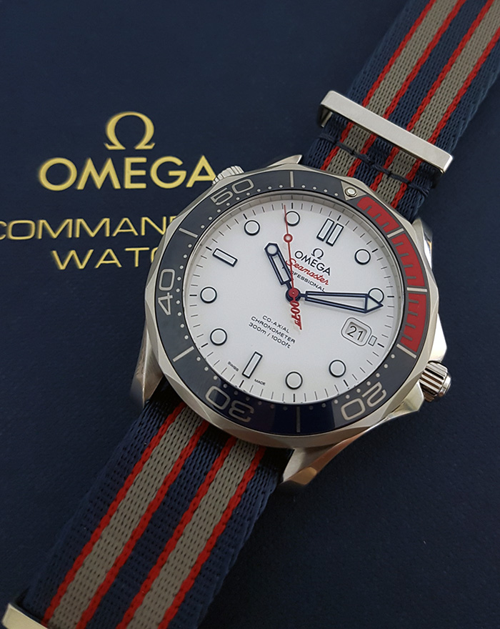 Omega Seamaster Diver 300M Co-Axial Commanders wristwatch Ref. 212.32.41.20.04.001