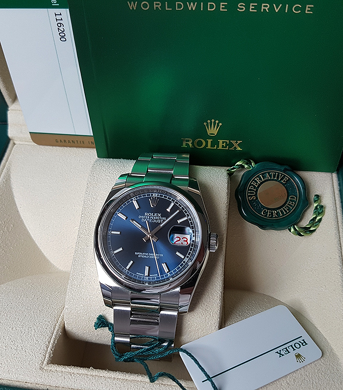 Rolex Oyster Perpetual Datejust 36mm Ref. 116200