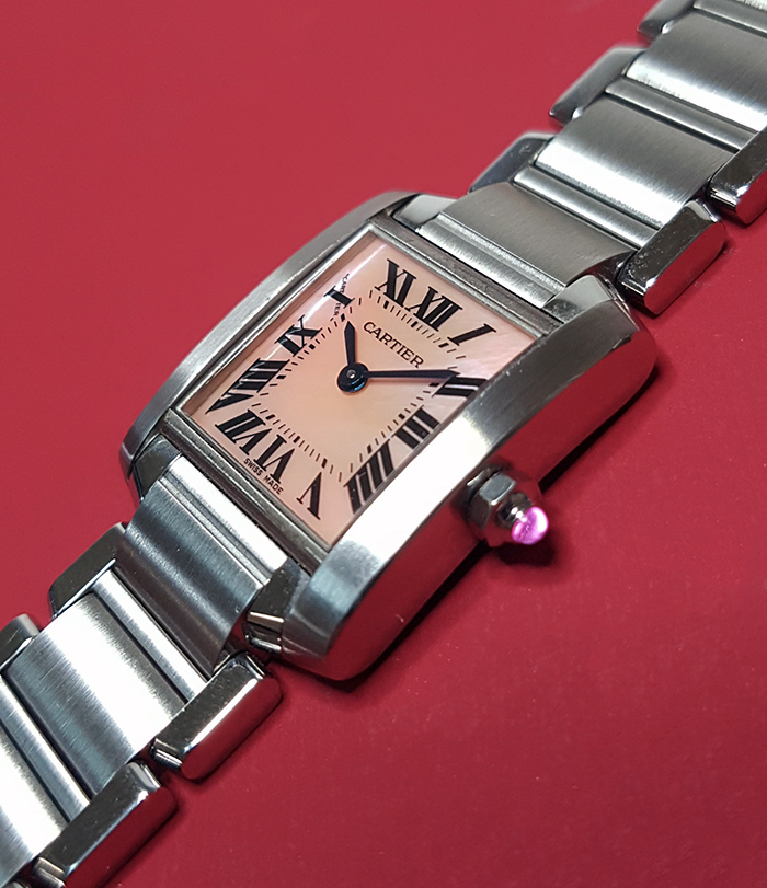 Cartier Tank Française Ladies Wristwatch 