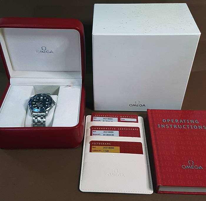 Omega Seamaster 300M Chronometer Wristwatch Ref. 2531.80 