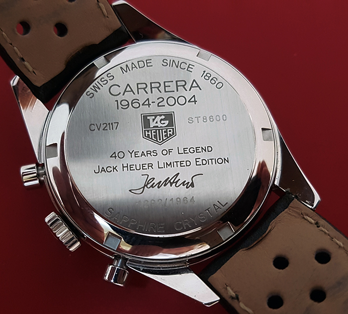 Tag Heuer Carrera 'Jack Heuer' Limited Edition Ref. CV2117