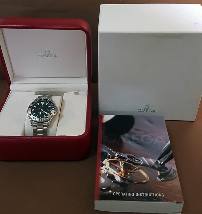 Omega Seamaster 300M GMT chronometer Wristwatch Ref. 2234.50