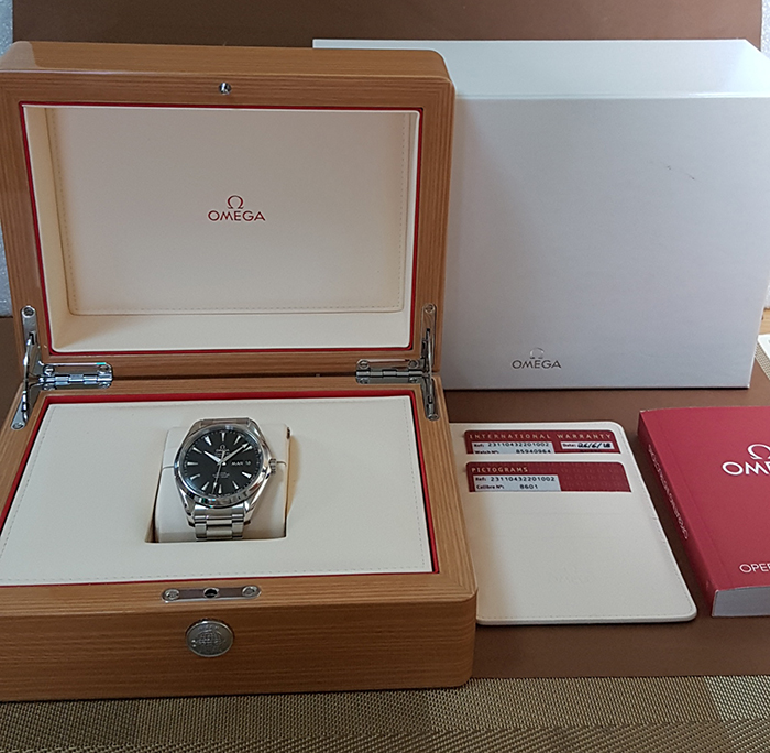 Omega Seamaster Aqua Terra 150M Co-Axial Chronometer Annual Calendar Wristwatch Ref. 231.10.43.22.01.002