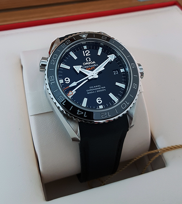 Omega Seamaster Planet Ocean 600M Co-Axial GMT Wristwatch Ref. 232.32.44.22.01.001