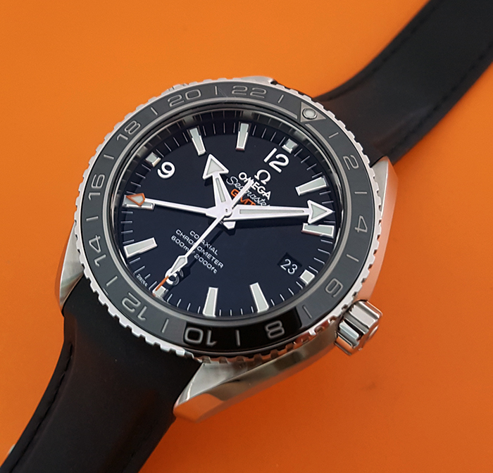 Omega Seamaster Planet Ocean 600M Co-Axial GMT Wristwatch Ref. 232.32.44.22.01.001