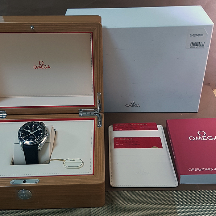 Omega Seamaster Planet Ocean 600M Co-Axial GMT Wristwatch Ref. 232.32.44.22.01.001