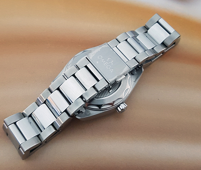 Omega Seamaster Aqua Terra 150M Quartz Diamond Dial Wristwatch Ref. 220.10.28.60.51.001