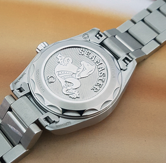 Omega Seamaster Aqua Terra 150M Quartz Diamond Dial Wristwatch Ref. 220.10.28.60.51.001
