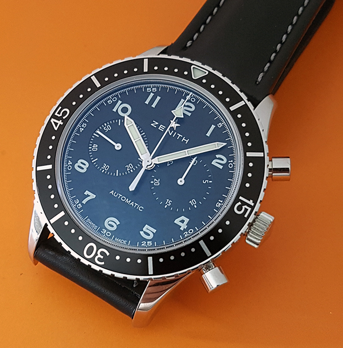 Zenith Cronometro Tipo Pilots Wristwatch Ref. 03.2240.4069/21.C774