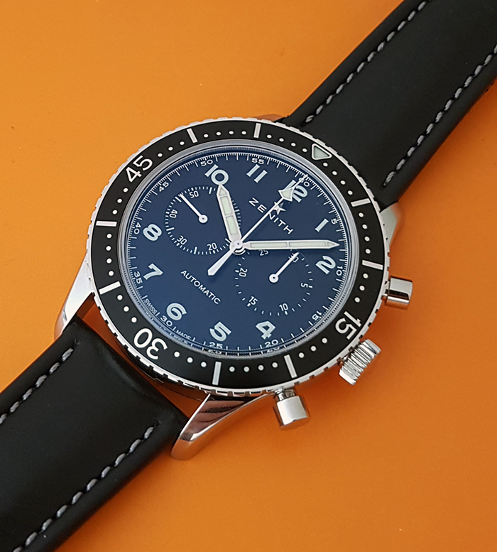 Zenith Cronometro Tipo Pilots Wristwatch Ref. 03.2240.4069/21.C774