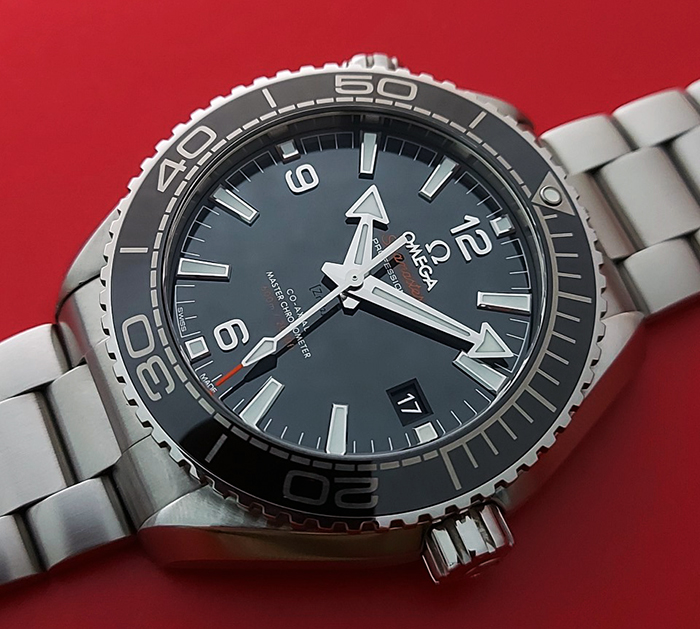 Omega Seamaster Planet Ocean Master Wristwatch Ref. 215.30.44.21.01.001