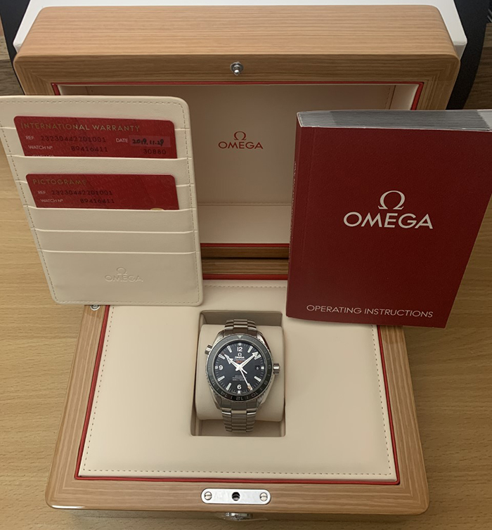 Omega Seamaster Planet Ocean 600M Co-Axial GMT Ref. 232.30.44.22.01.002