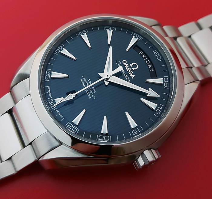 Omega Seamaster Aqua Terra Co-Axial Day-Date Wristwatch Ref. 231.10.42.22.03.001