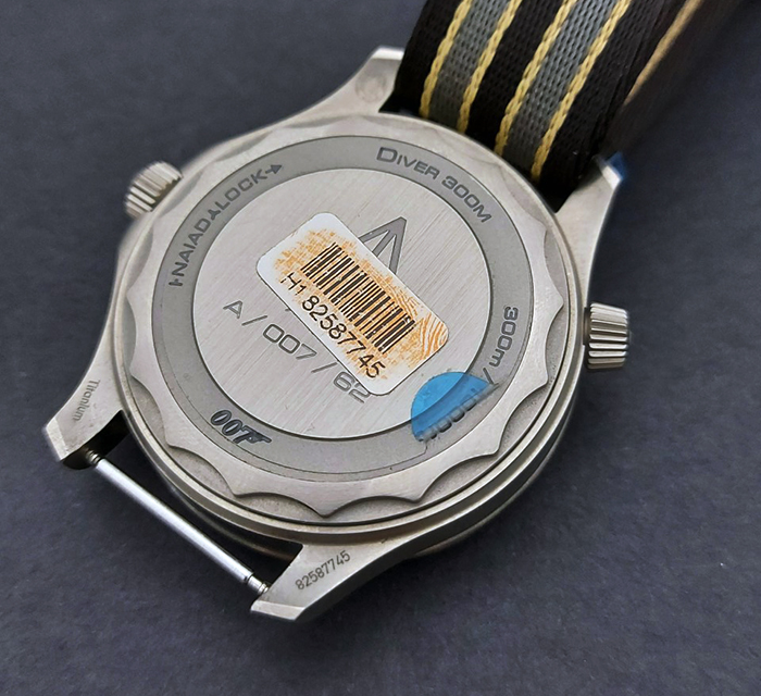 Omega Seamaster Diver 300M Co-Axial 007 Edition Titanium Wristwatch Ref. 210.92.42.20.01.001