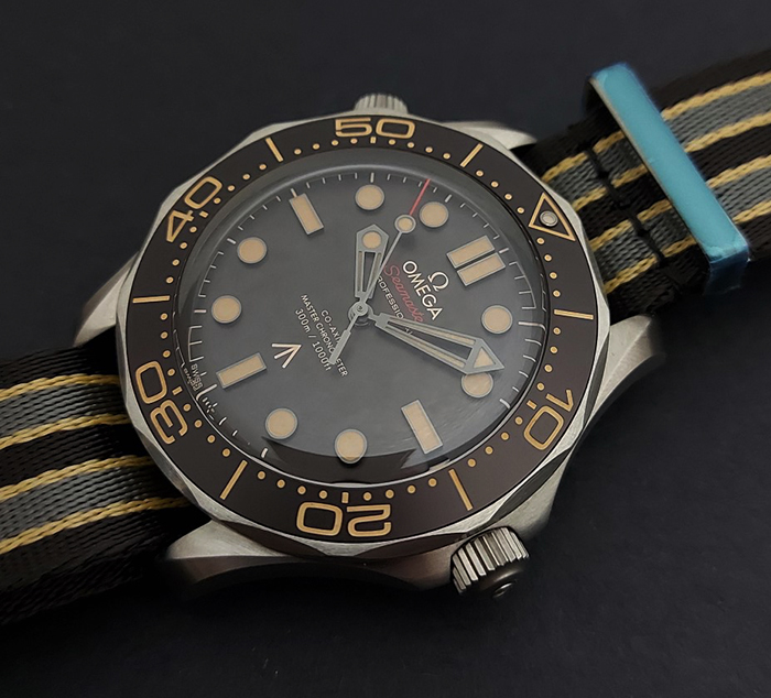Omega Seamaster Diver 300M Co-Axial 007 Edition Titanium Wristwatch Ref. 210.92.42.20.01.001