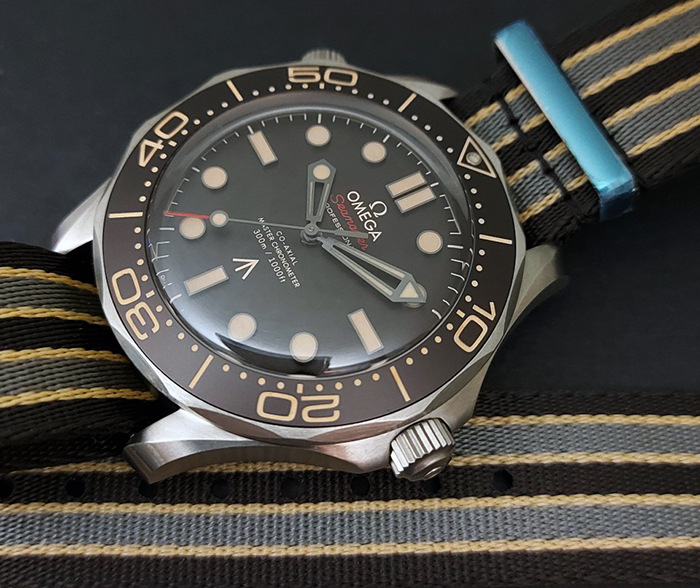 Omega Seamaster Diver 300M Co-Axial 007 Edition Titanium Wristwatch Ref ...