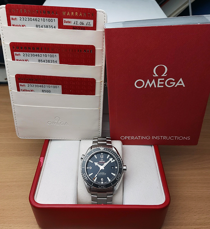  Omega Seamaster Planet Ocean Co-Axial Wristwatch Ref. 232.30.46.21.01.001