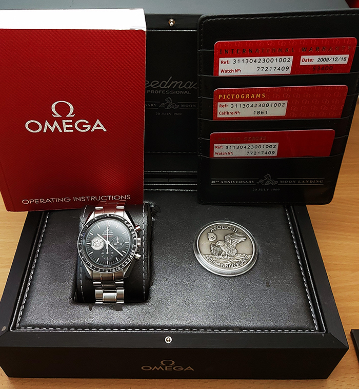 Omega Speedmaster Apollo 11 40th Anniversary Wristwatch Ref. 311.30.42.30.01.002