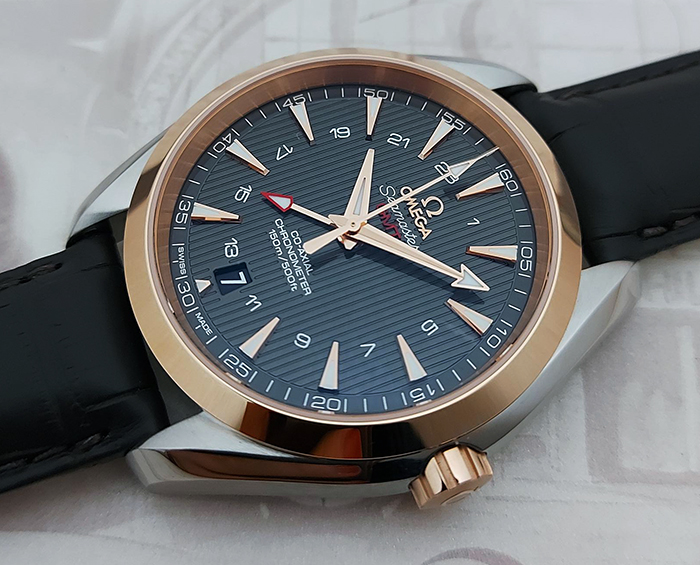 Omega Seamaster Aqua Terra Co-Axial GMT Wristwatch Ref. 231.23.43.22.06.001