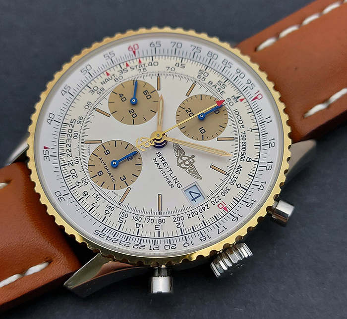 1996 Breitling Old Navitimer II YG Ref. D13022