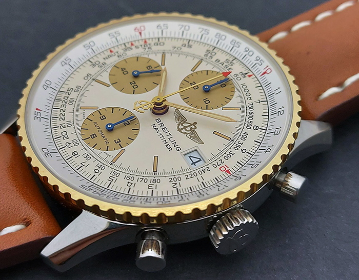 1996 Breitling Old Navitimer II YG Ref. D13022