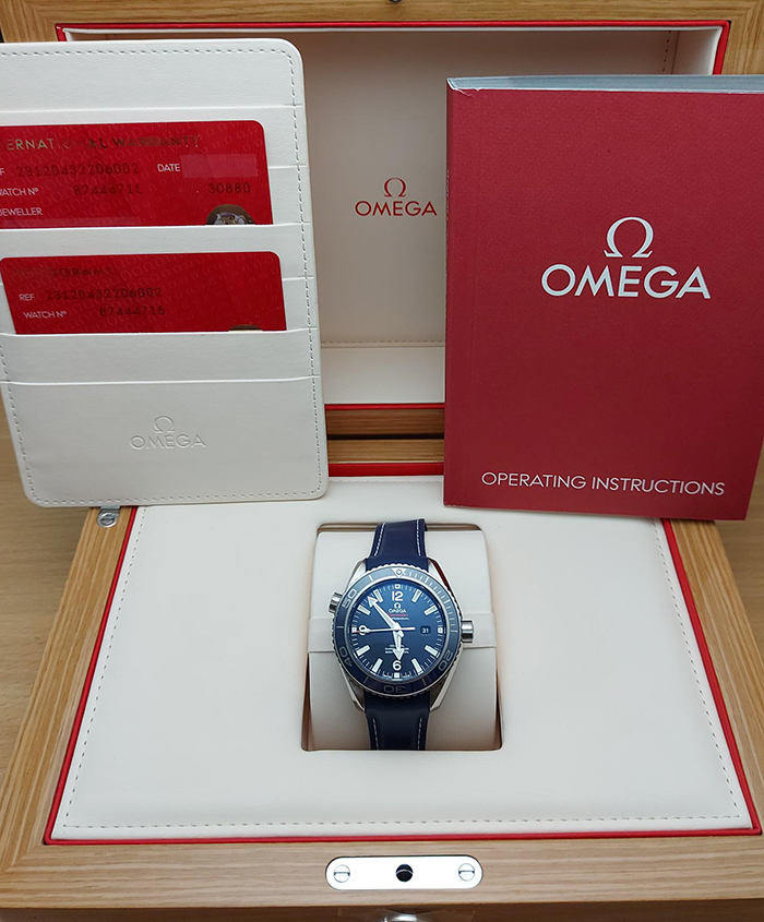 Omega Seamaster Planet Ocean 600M Co-Axial Titanium Wristwatch 38mm Ref. 232.92.38.20.03.001