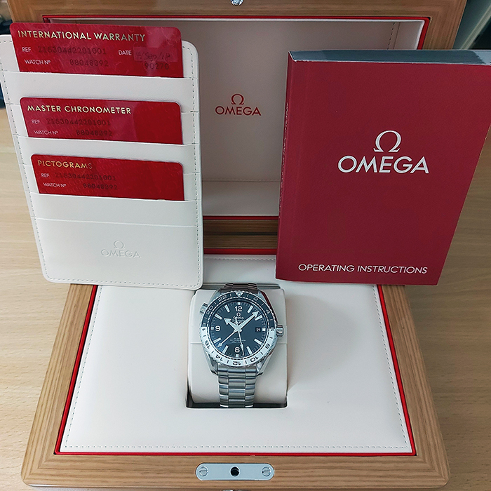 Omega Seamaster Planet Ocean 600M Co-Axial GMT Ref. 215.30.44.22.01.001