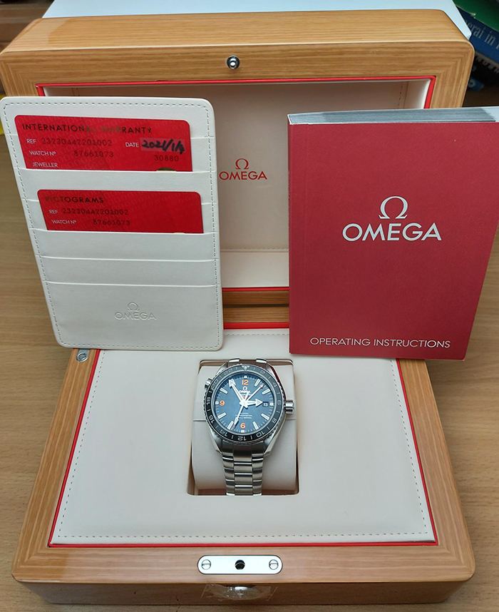 Omega Seamaster Planet Ocean 600M Co-Axial GMT Ref. 232.30.44.22.01.001