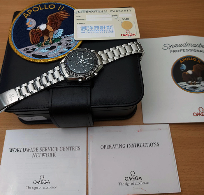 Omega Speedmaster Moonwatch Apollo 11 Wristwatch Ref. 3560.50