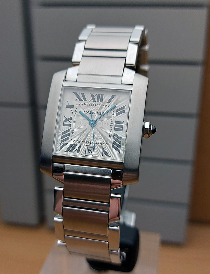 Cartier Tank Large Size Automatic Wristwatch Ref. W51002Q3