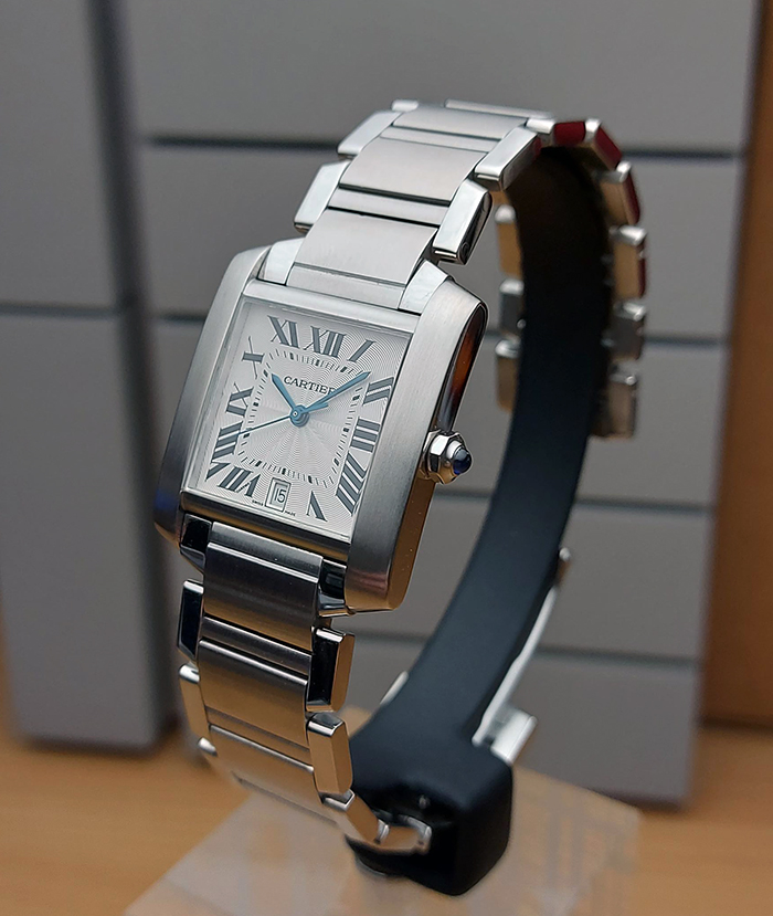 Cartier Tank Large Size Automatic Wristwatch Ref. W51002Q3