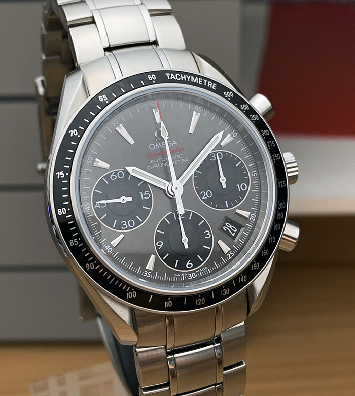 Omega Speedmaster Date Chronograph Wristwatch Ref. 323.30.40.40.06.001