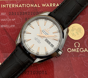 Omega Seamaster Aqua Terra 150M Co-Axial Annual Calendar Wristwatch