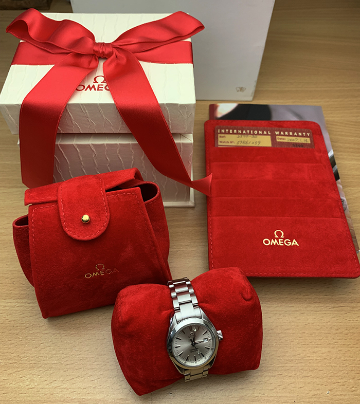 Ladies' Omega Seamaster Aqua Terra Quartz Ref. 2577.30