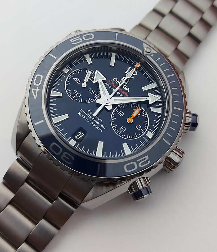 Omega planet discount ocean titanium chronograph