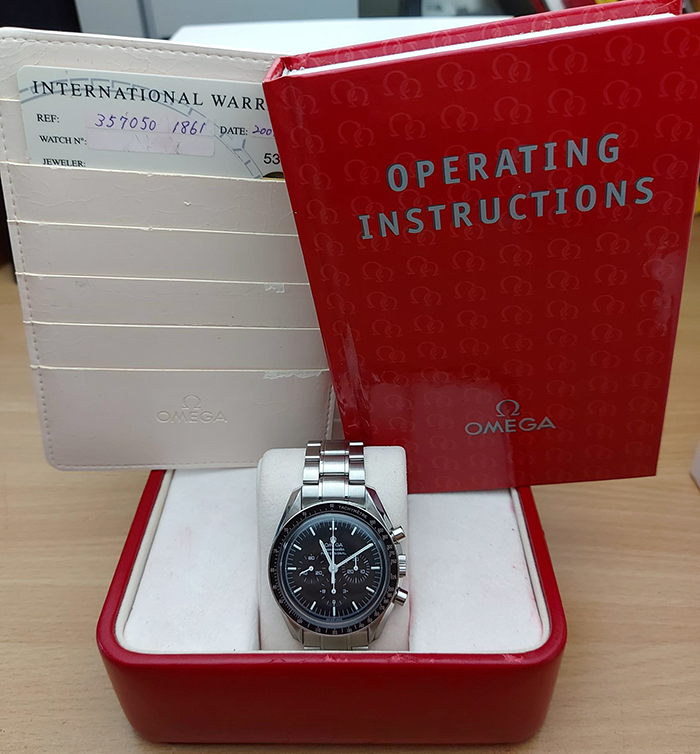 2001 Omega Speedmaster Professional Moonwatch Ref. 3570.50