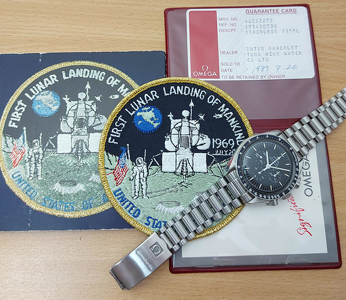1989 Omega Speedmaster Professional Moonwatch 20th Anniversary Ref. ST145.022