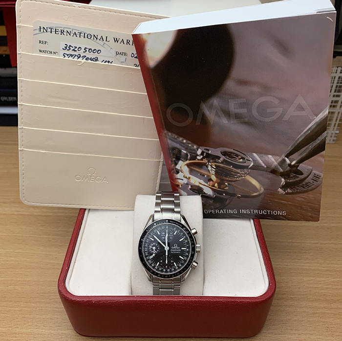 Omega Speedmaster Day-Date-Month Chronograph Ref. 3520.50