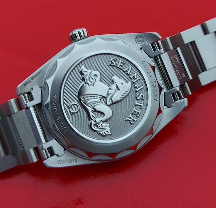 Omega Seamaster Aqua Terra 150M Quartz Diamond Dial Wristwatch Ref. 220.10.28.60.51.001