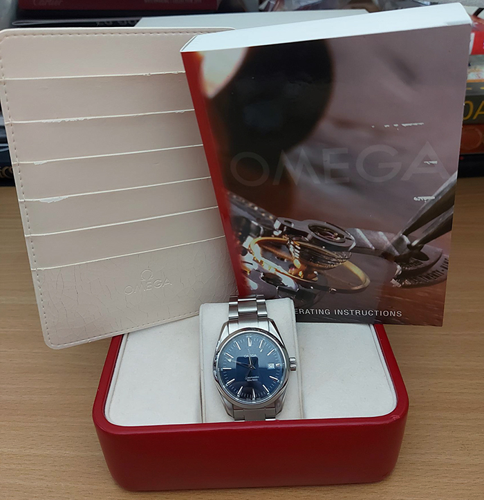 Omega Seamaster Aqua Terra Quartz Wristwatch Ref. 2518.80
