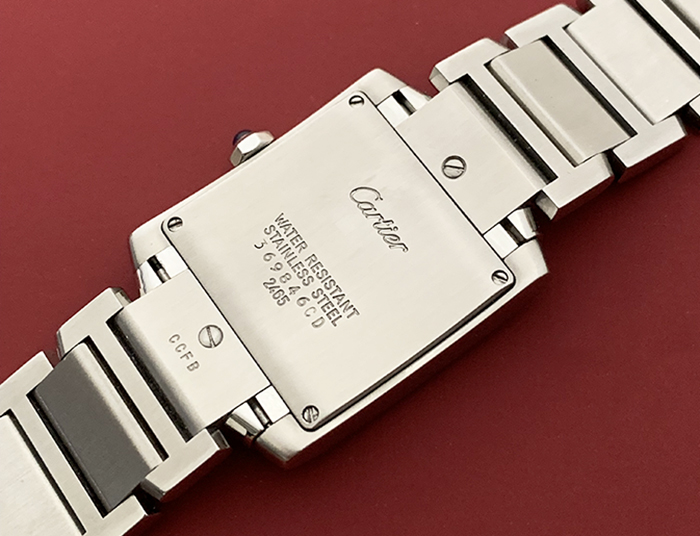  Ladies' Cartier Tank Francaise Midsize Quartz Wristwatch Ref. W51011Q3