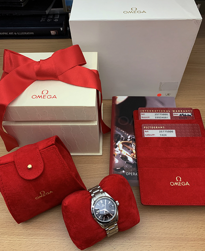 Ladies' Omega Seamaster Aqua Terra Quartz Ref. 2577.50