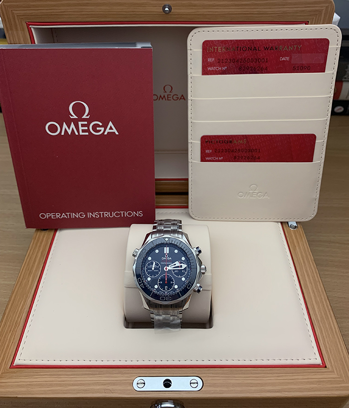 Omega Seamaster Diver 300M Co-Axial Chronograph Ref. 212.30.42.50.03.001