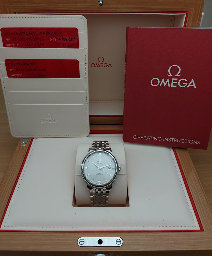 Omega De Ville Prestige Co-Axial Wristwatch Ref. 424.10.40.20.02.003