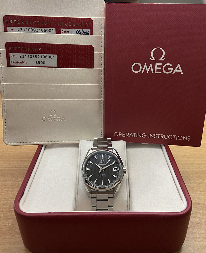Omega Seamaster Aqua Terra 150M Co-Axial Wristwatch Ref. 231.10.39.21.06.001