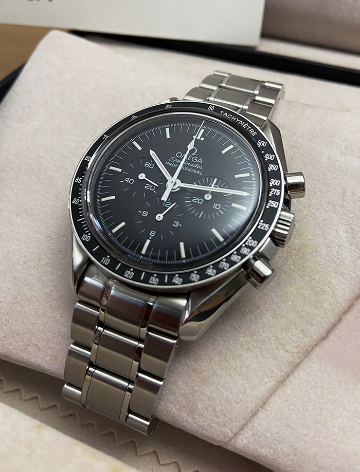  1999 Omega Speedmaster Moonwatch Apollo 11 30th Anniversary Wristwatch Ref. 3560.50